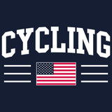 USA Cycling Arch T-Shirt - Navy
