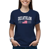 USA Decathlon Arch T-Shirt - Navy