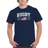 USA Rugby Arch T-Shirt - Navy
