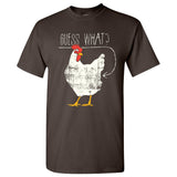 Guess What? Chicken Butt: Funny Graphic T-Shirt - Adult