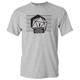 Dice Jail - Dungeons Tabletop Funny Graphic T Shirt