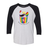 Kentucky Pride Chicken Raglan 3/4 Sleee