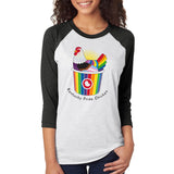 Kentucky Pride Chicken Raglan 3/4 Sleee