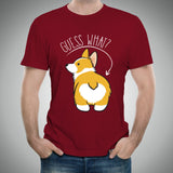 Guess What? Corgi Butt - Funny Dog Graphic T-Shir