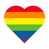 Rainbow Pride Flag Heart - Pride Month LGBTQIA Love Identity Tank Top