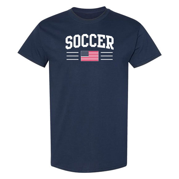 USA Soccer Arch T-Shirt - Navy