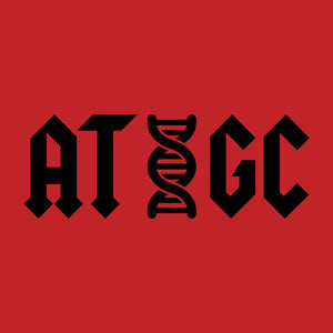 ATGC DNA - Funny Rock Metal Band Chemistry Genetics Nerd T Shirt