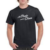 All Panic and No Disco - Funny Music Parody T Shirt