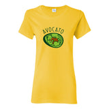 Avocato - Avocado Cat Cute Kitty Food Guacamole Funny Pun Womens T Shirt