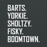 UGP Campus Apparel Barts Yorkie Sholtzy Fisky Boomtown - Funny Hockey T Shirt