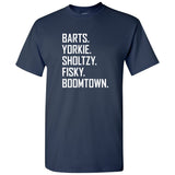 UGP Campus Apparel Barts Yorkie Sholtzy Fisky Boomtown - Funny Hockey T Shirt