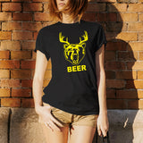 UGP Campus Apparel Beer Bear Deer Funny Humor Pun Mens T Shirt