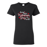 UGP Campus Apparel The Best Part of Valentines Day - Chocolate Funny Womens T Shirt