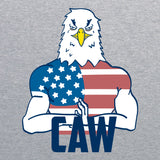 CAW Eagle - America Patriotic Bald Eagle 4th of July T Shirt