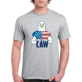 CAW Eagle - America Patriotic Bald Eagle 4th of July T Shirt