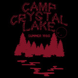 UGP Campus Apparel Camp Crystal Lake - Funny 80s Horror Movie Halloween T Shirt