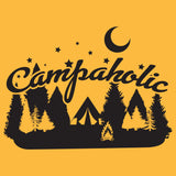 Campaholic - Funny Camping Outdoors Nature T Shirt