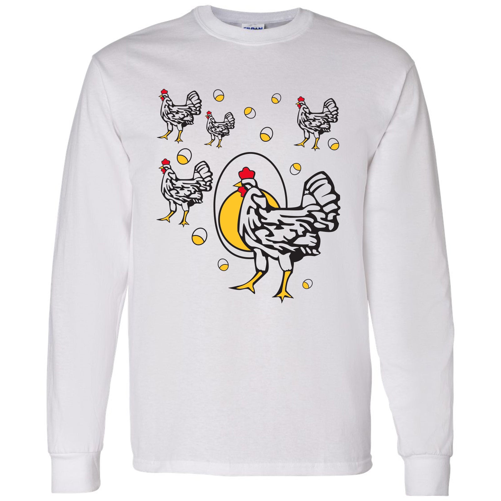 Chicken - Funny Iconic 90s Sitcom TV Show Long Sleeve T