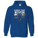 Choose Your Weapon - Gaming Console Gamer Retro Handheld Esports Video Game Hoodie