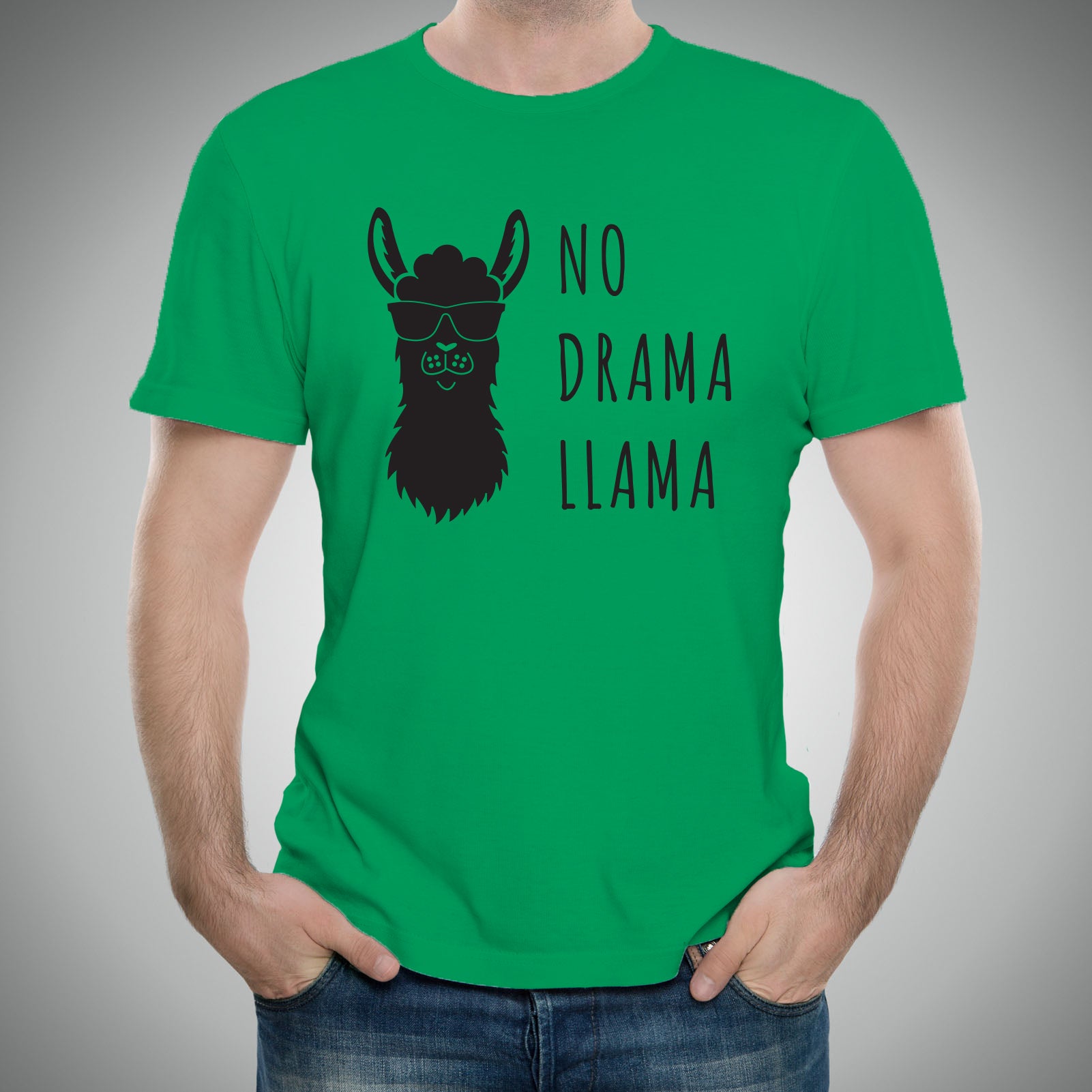 No Drama Llama Funny Animal Lover T-Shirt