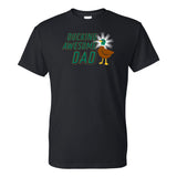 Ducking Awesome Dad - Funny Father's Day Duck Cartoon T Shirt