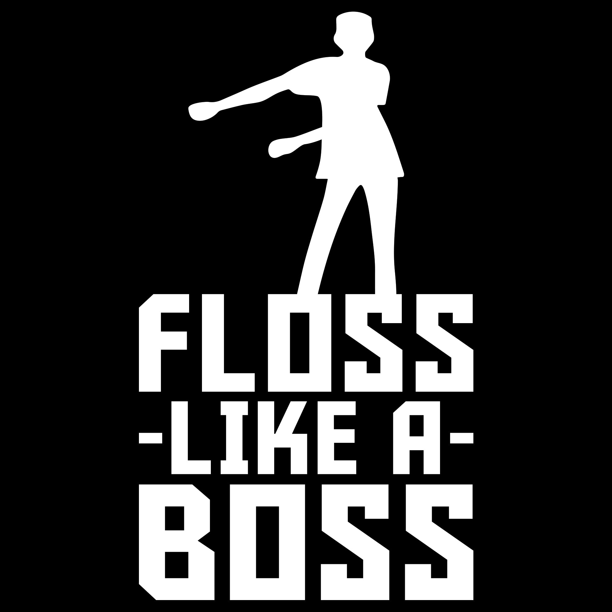 Floss Like A Boss - Flossin Dance Funny Emote Youth T Shirt