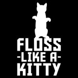 Floss Like A Kitty - Flossin Dance Funny Cat Youth T Shirt