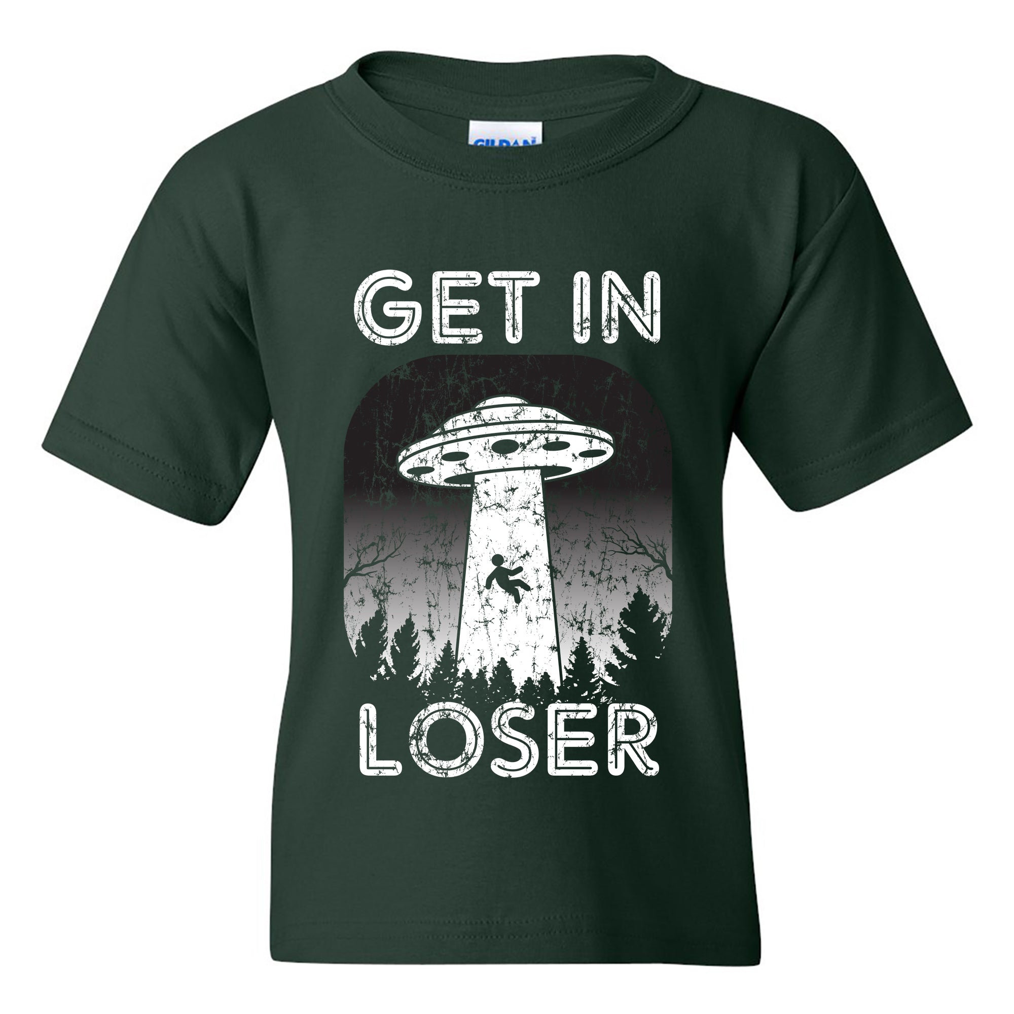 Funny Alien Shirt Get In Loser Alien Abduction T-Shirt