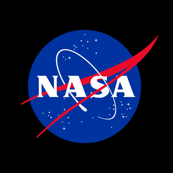 NASA Logo Adult T-Shirt - National Aeronautics and Space Administration T Shirt
