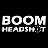 Boom Headshot Funny Console Gamer Video Gaming E-Sports Mens T-Shirt