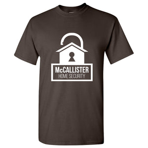 UGP Campus Apparel McCallisters Home Security - Funny Parody Christmas Movie Humor T Shirt