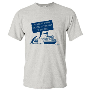 Polite Shark - Amity Island, Movie, Beach, Great White Shark T-Shirt