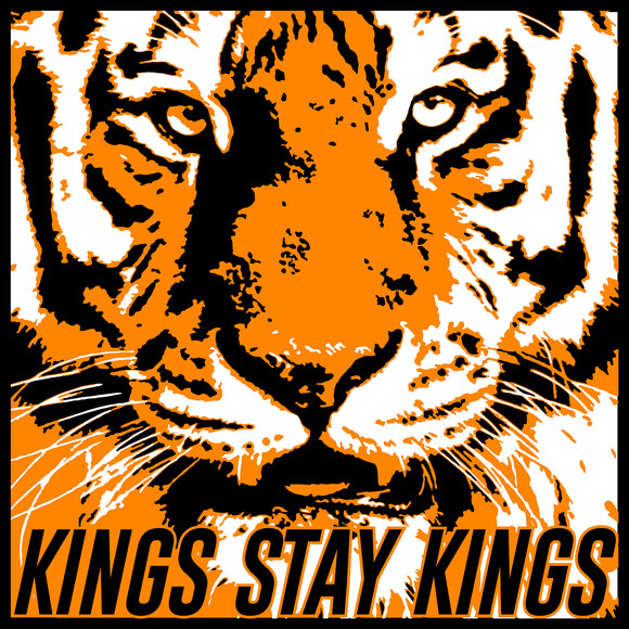 Kings Stay Kings - Tiger Print T Shirt