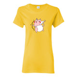 Cherub-Corn - Cat Valentines Day Cute Kitty Unicorn Womens T Shir