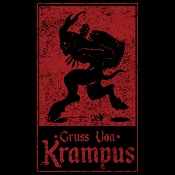 Gruss von Krampus - Christmas Winter Season Holiday T Shirt