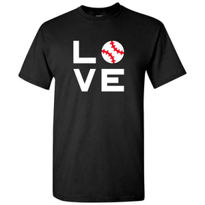 Love Baseball - Sports Home Run Ballpark Team Spirit Athletics T Shirt