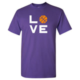 Love Basketball - Sports Court Slam Dunk Team Spirit Athletics T Shirt