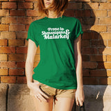 UGP Campus Apparel Prone to Shenanigans and Malarkey - Funny St. Patricks Day Irish T Shirt