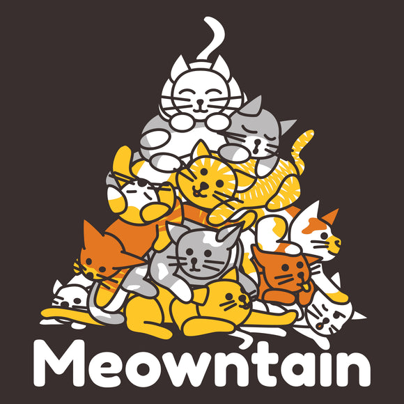 Meowntain - Cats Kitten Animal Pet Cute Pun T Shirt