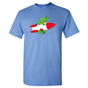 UGP Campus Apparel Mistle Toad - Funny Xmas Holiday Mistletoe Toad Puns T Shirt