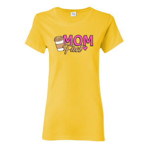 Mom Fuel - Coffee - Drinking Mama Womens T Shirt