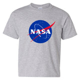 NASA Logo - National Aeronautics and Space Administration Youth T Shirt