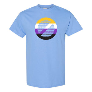 Non-Binary Code - Pride Month Flag LGBT Humor Binary T Shirt