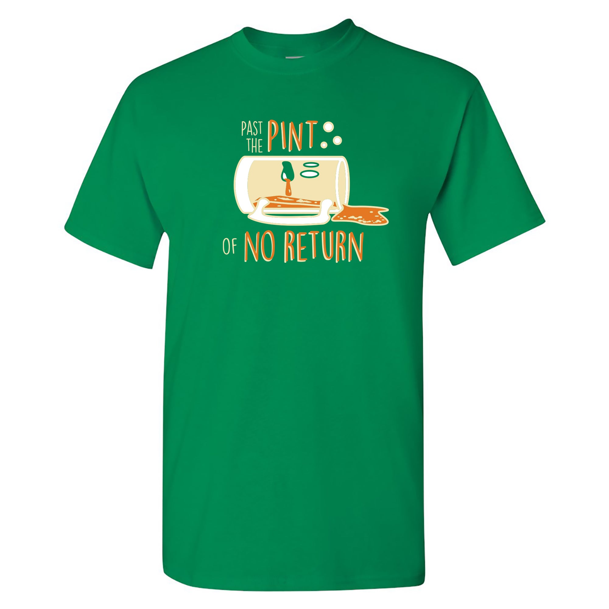 Pint of No Return Funny Drinking Humor Beer Pun T Shirt Underground Online Retail