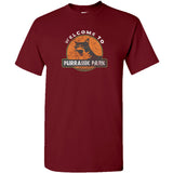 Purrassic Park - Dinosaur, Cat, Movie, Pun, Jurassic T-Shirt