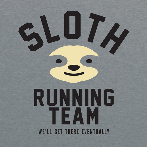 Sloth Running Team - Adorable Sloth Slow Running Humor Funny Animal Team Sports T Shirt