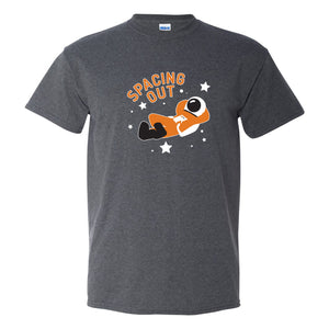 UGP Campus Apparel Spacing Out - Humor Cute Astronaut Outer Space Fun Daydream T Shirt