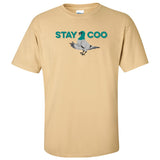 Stay Coo - Pigeon Sunglasses Funny Cartoon Bird Cool Chill T Shirt