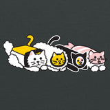 Sushi Cats - Cute Cartoon Kitty Food Nigiri Maki Roll Sashimi T Shirt