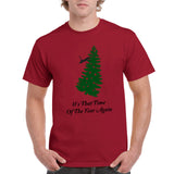 UGP Campus Apparel That Time of Year Again - Funny Christmas Tree Holiday Cat T Shirt